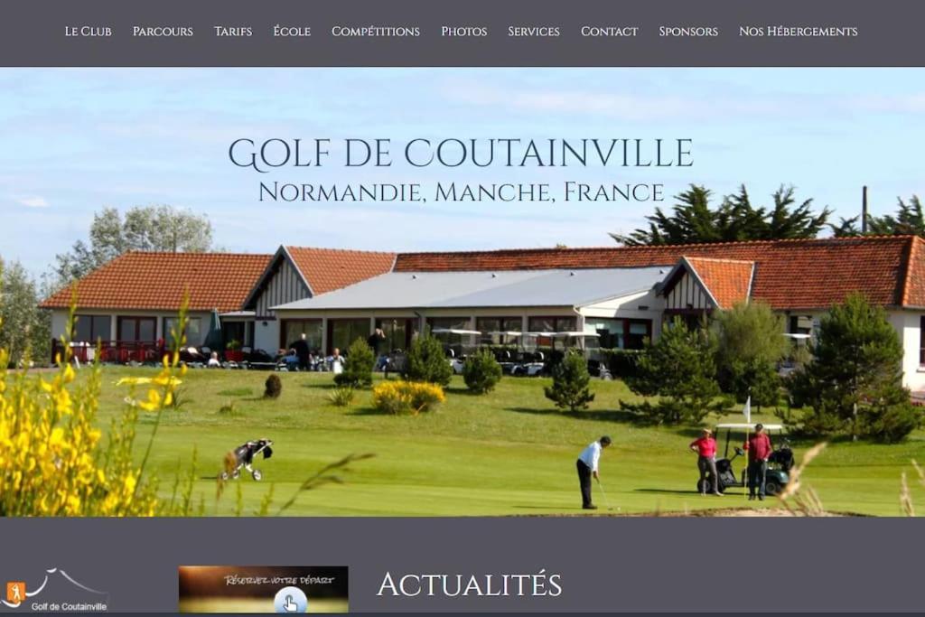 Maison Bord De Mer Individuel Gouville-sur-Mer Zewnętrze zdjęcie